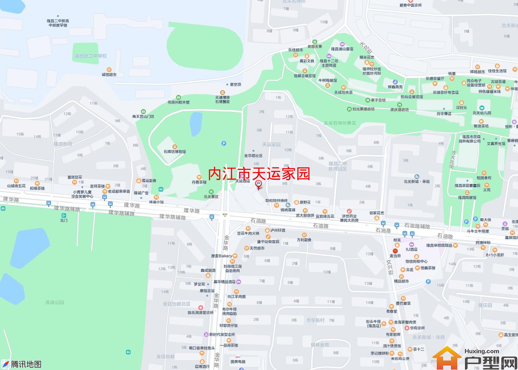 天运家园小区 - 户型网