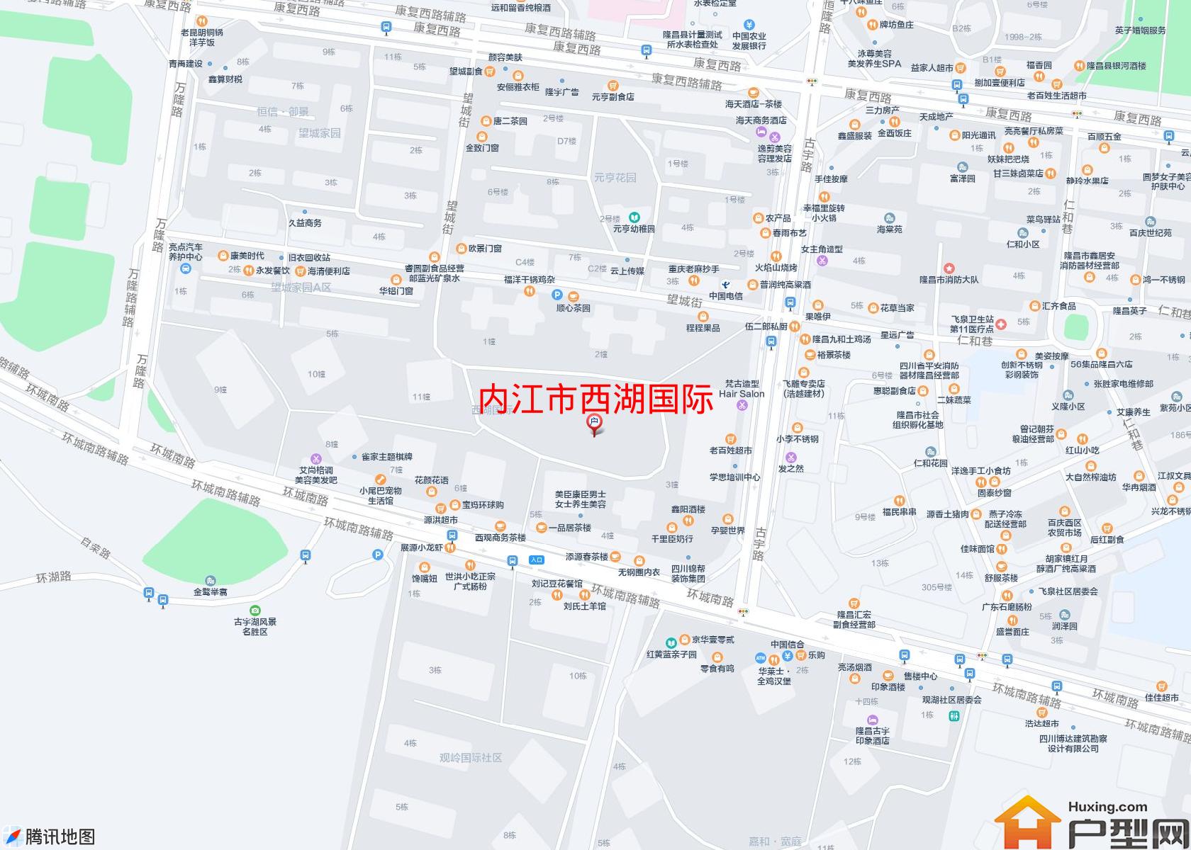 西湖国际小区 - 户型网