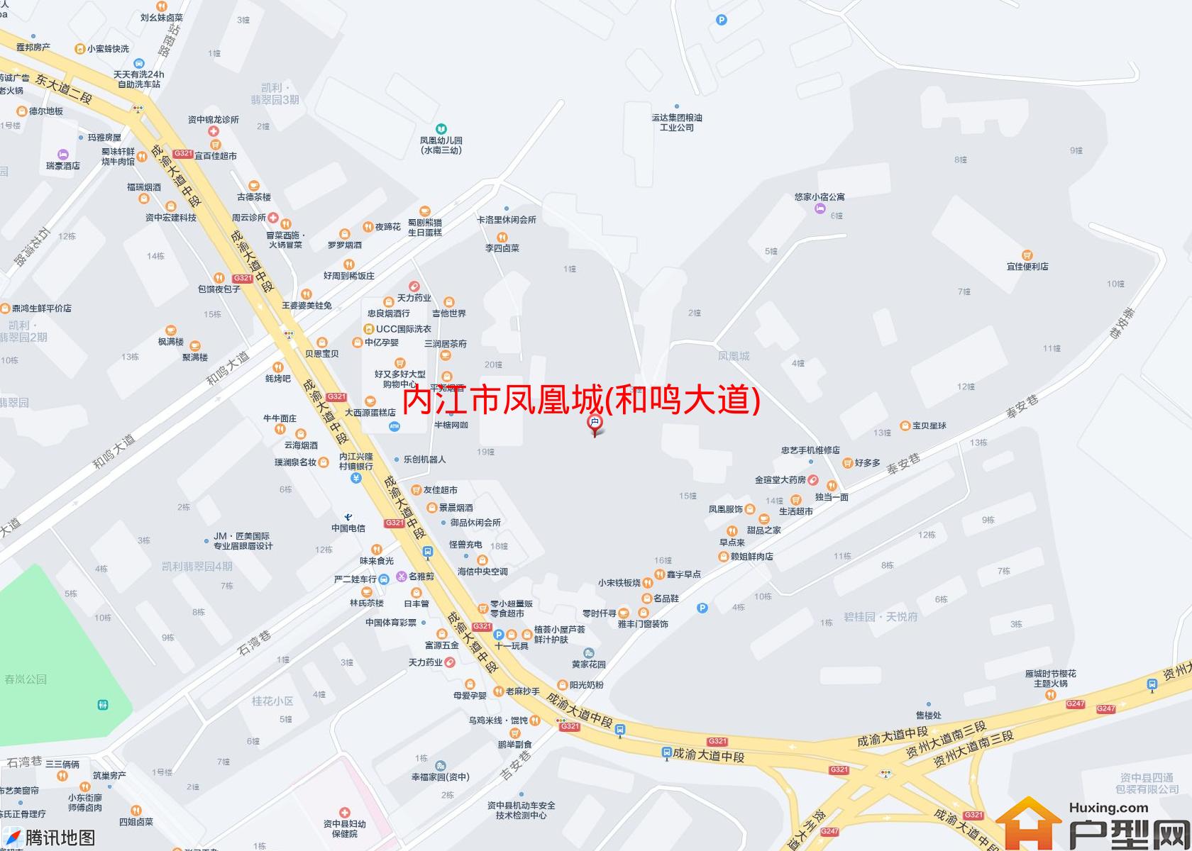 凤凰城(和鸣大道)小区 - 户型网