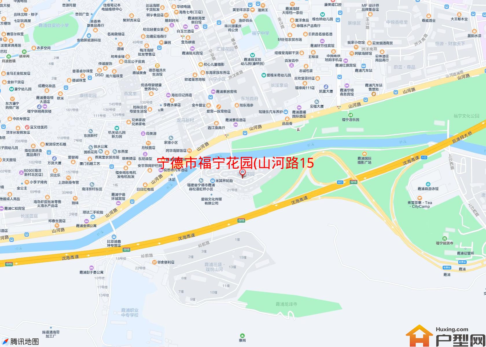 福宁花园(山河路15号)小区 - 户型网
