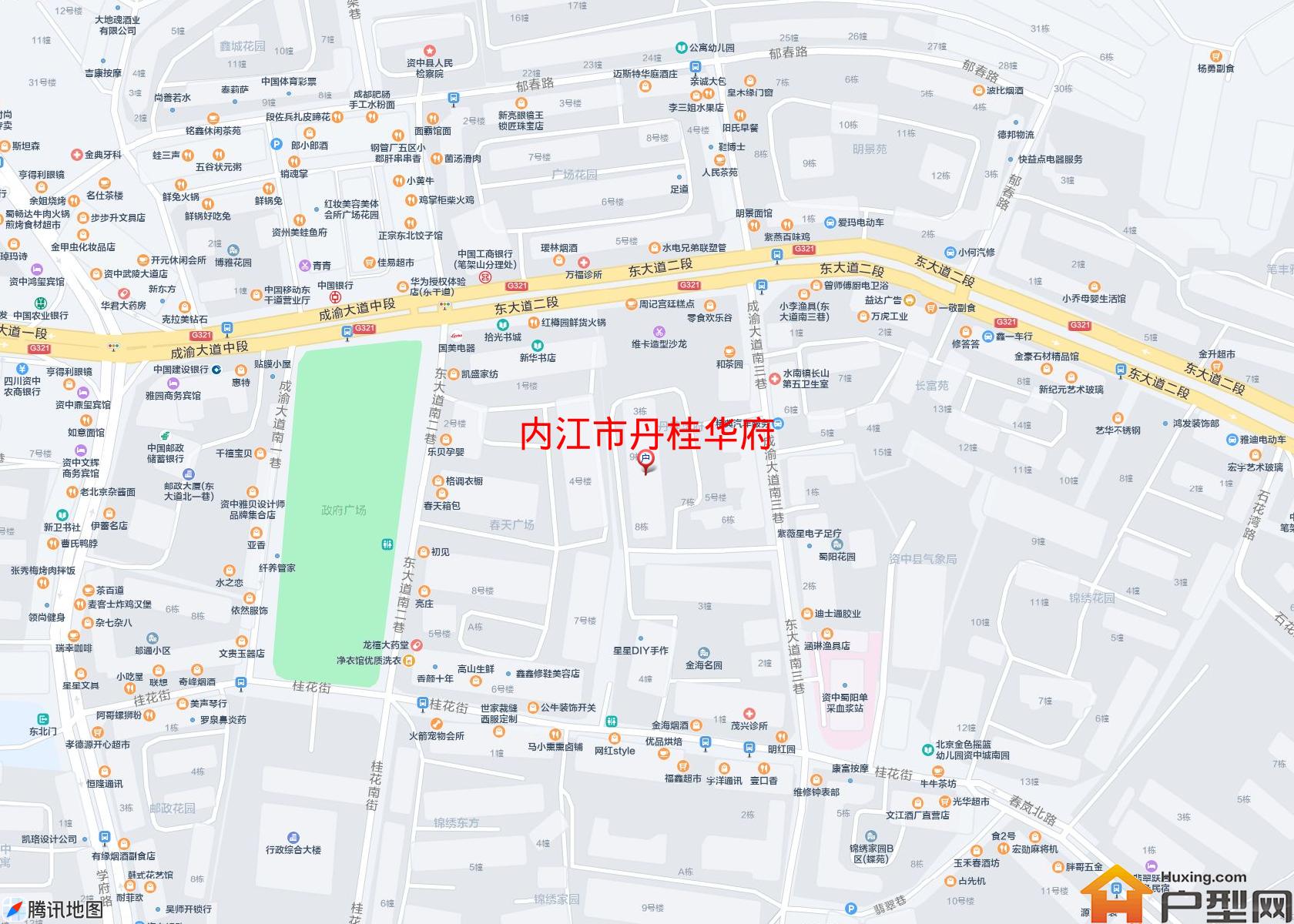 丹桂华府小区 - 户型网