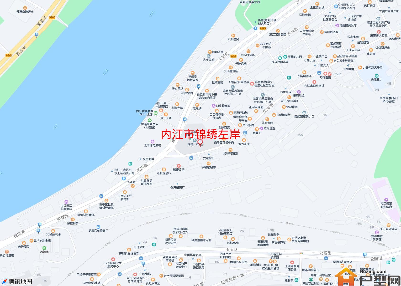 锦绣左岸小区 - 户型网