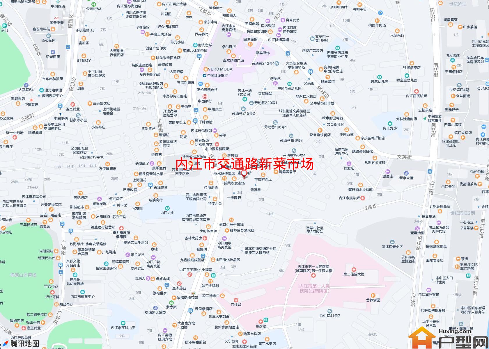 交通路新菜市场小区 - 户型网