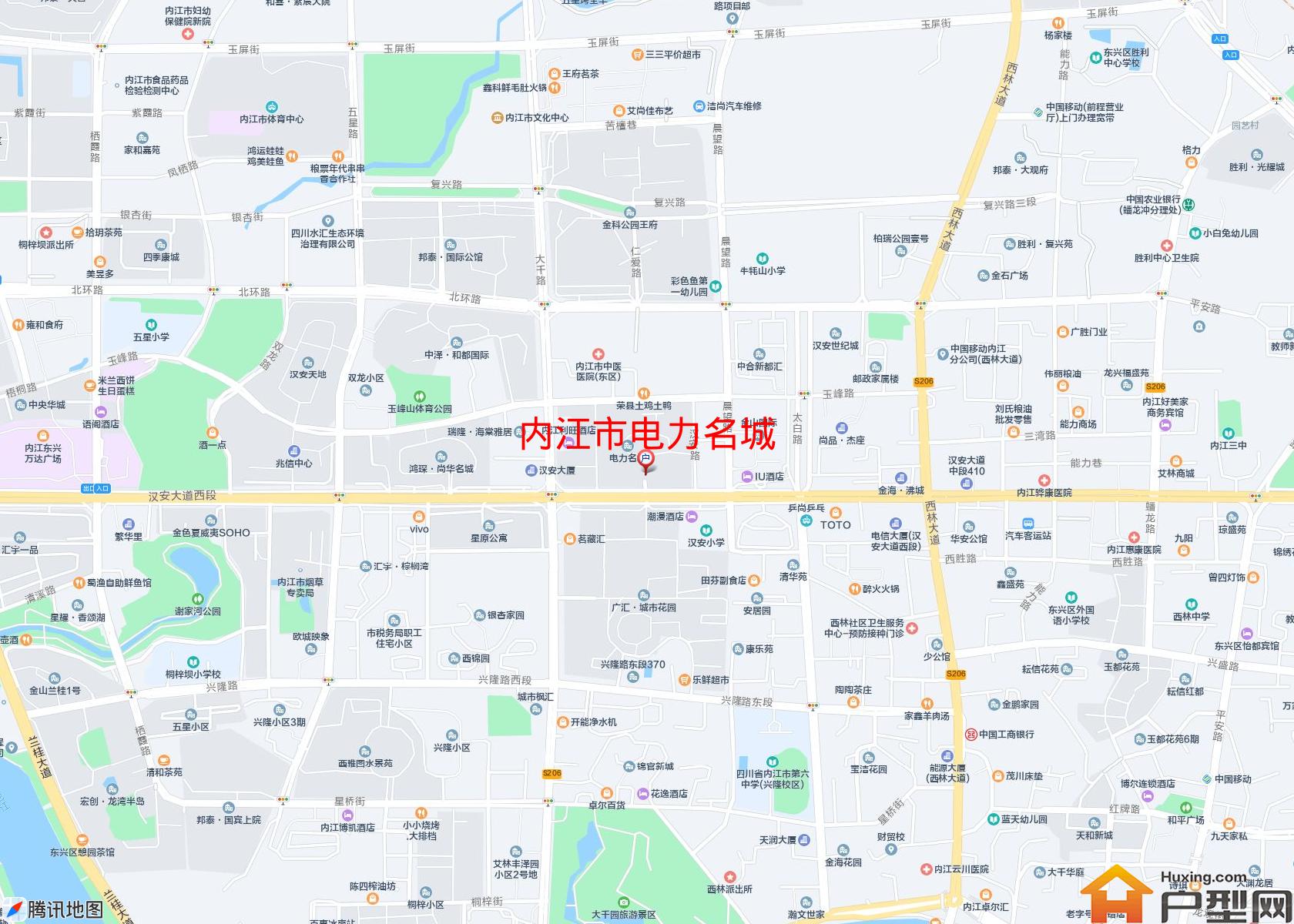 电力名城小区 - 户型网