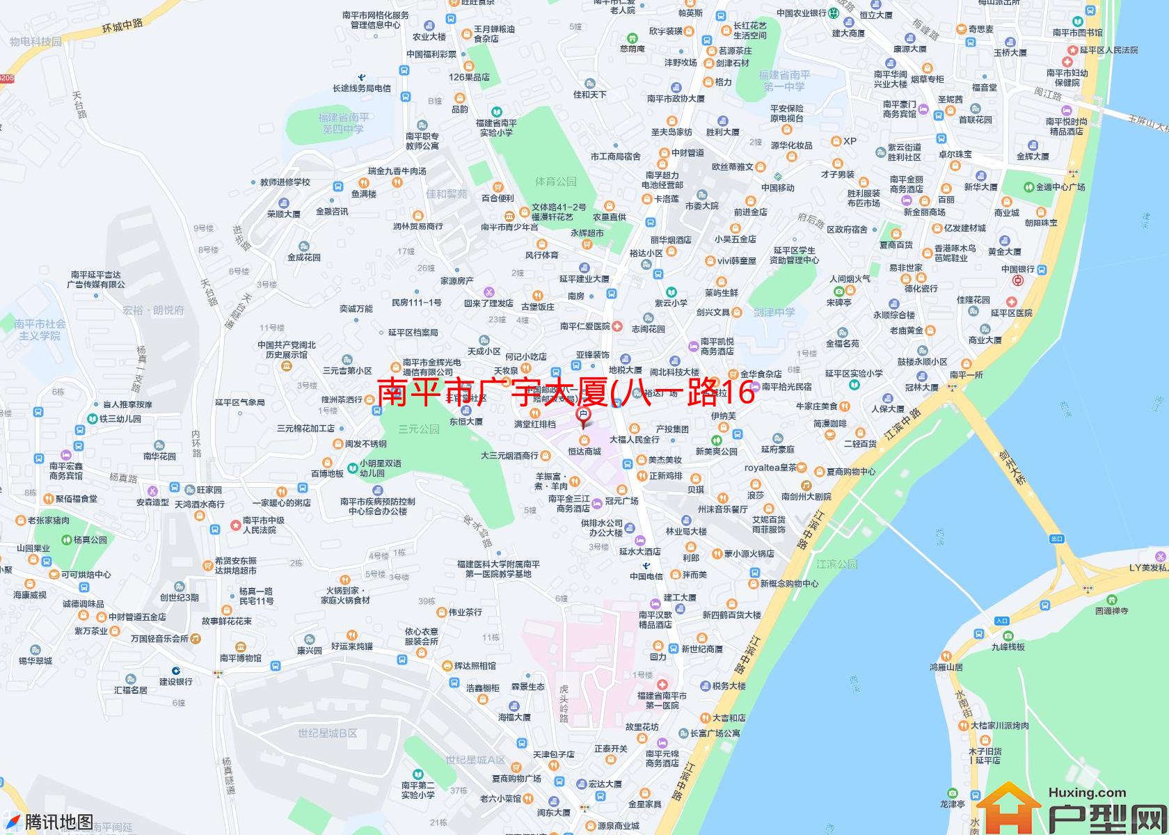 广宇大厦(八一路169号)小区 - 户型网