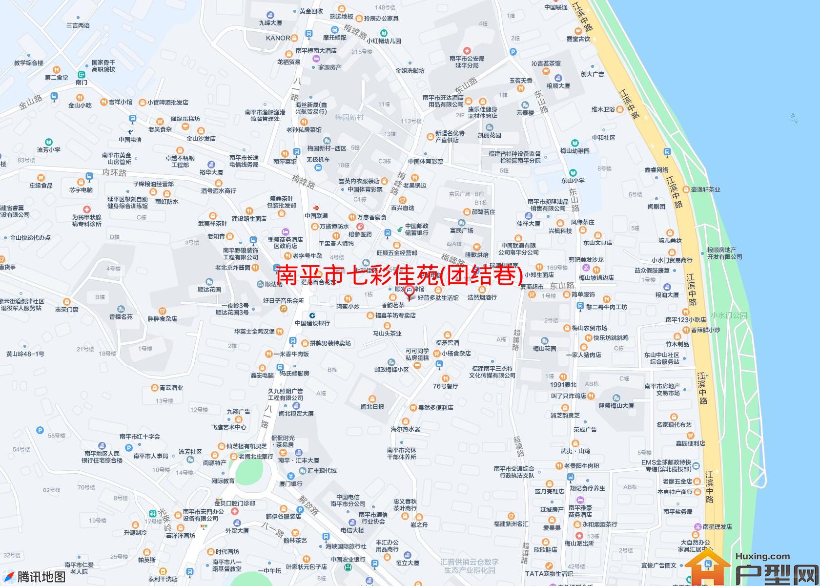七彩佳苑(团结巷)小区 - 户型网