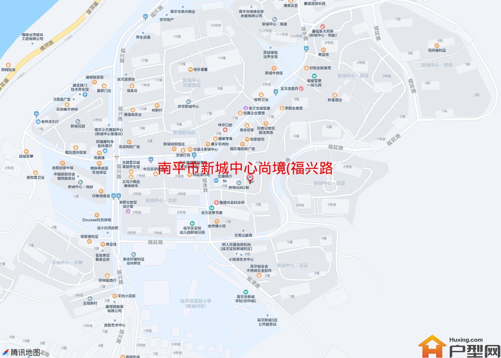 新城中心尚境(福兴路)小区 - 户型网