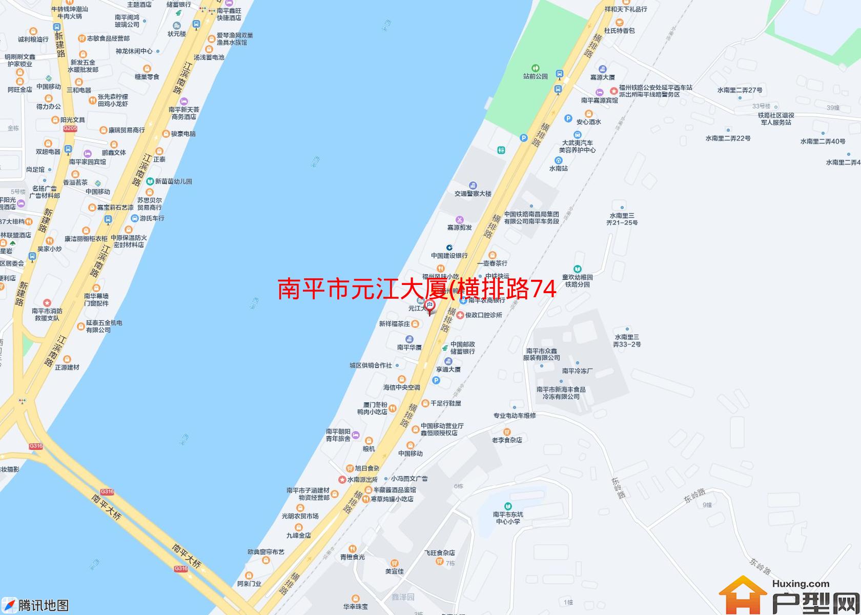 元江大厦(横排路74号)小区 - 户型网