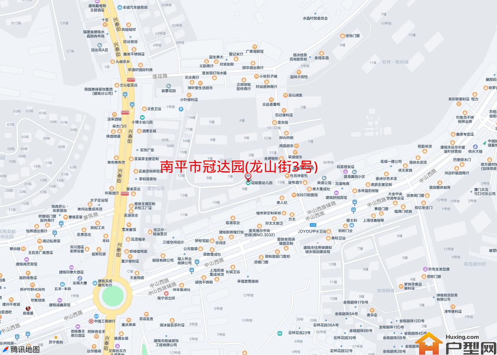 冠达园(龙山街3号)小区 - 户型网