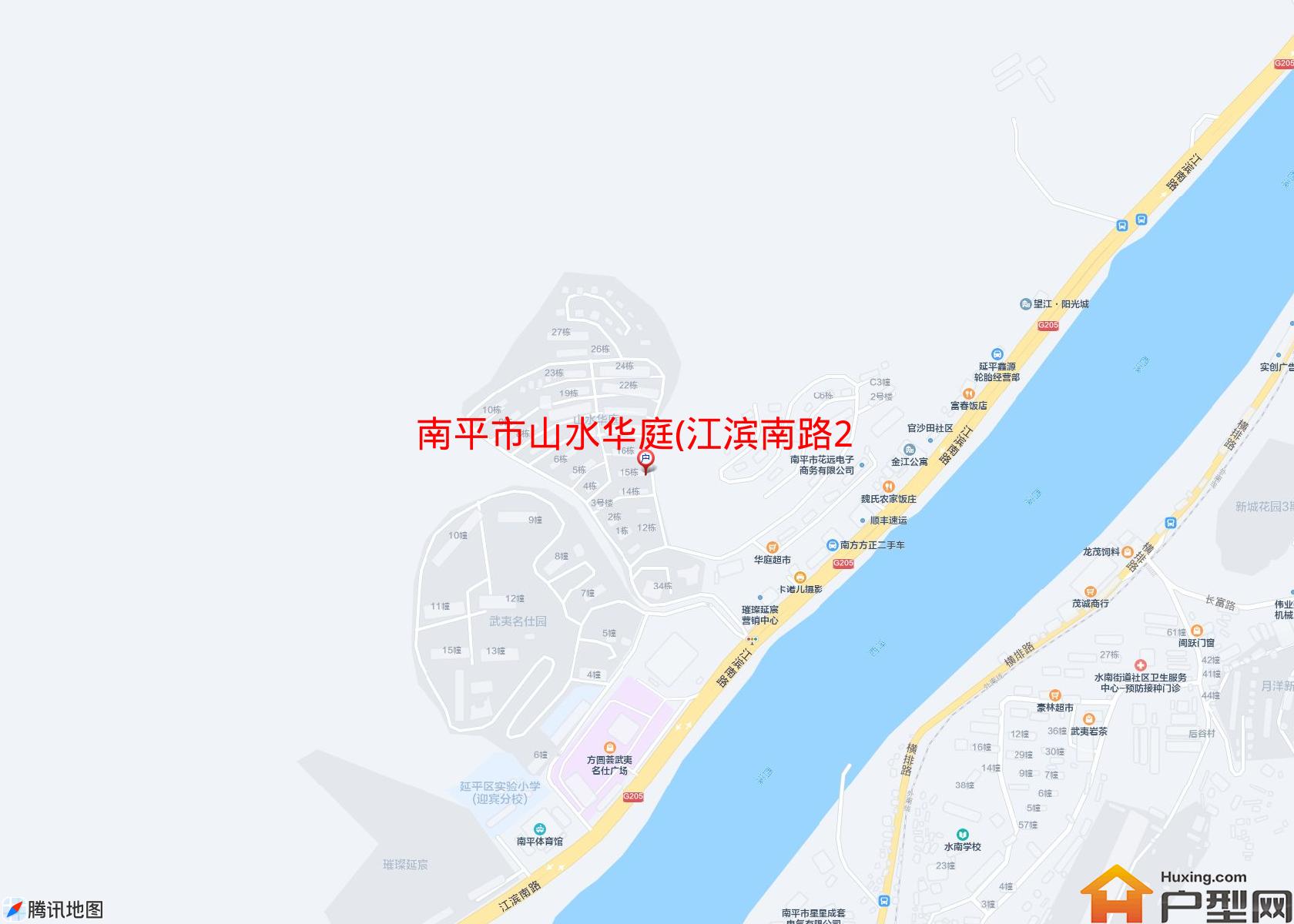 山水华庭(江滨南路203号)小区 - 户型网