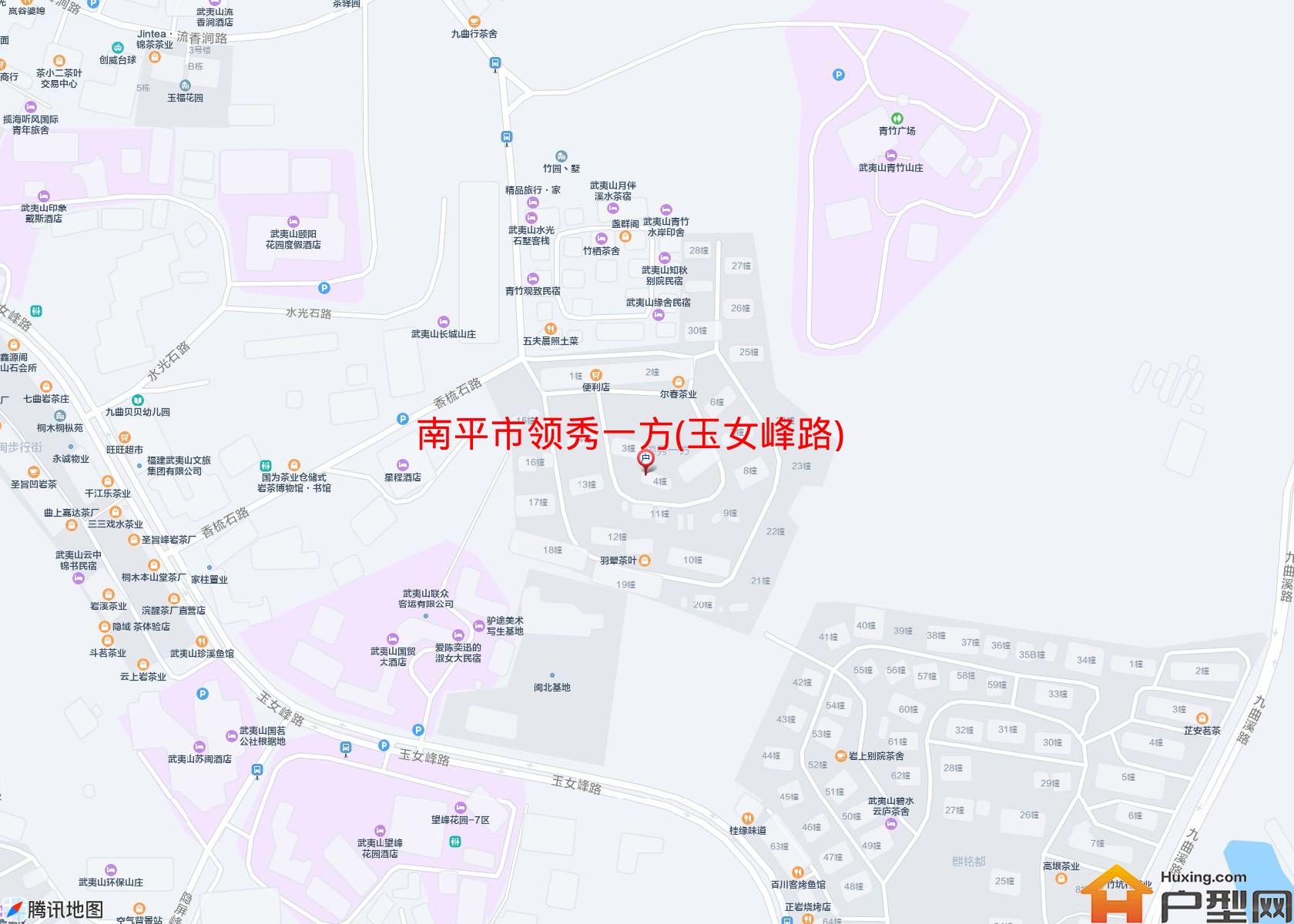 领秀一方(玉女峰路)小区 - 户型网
