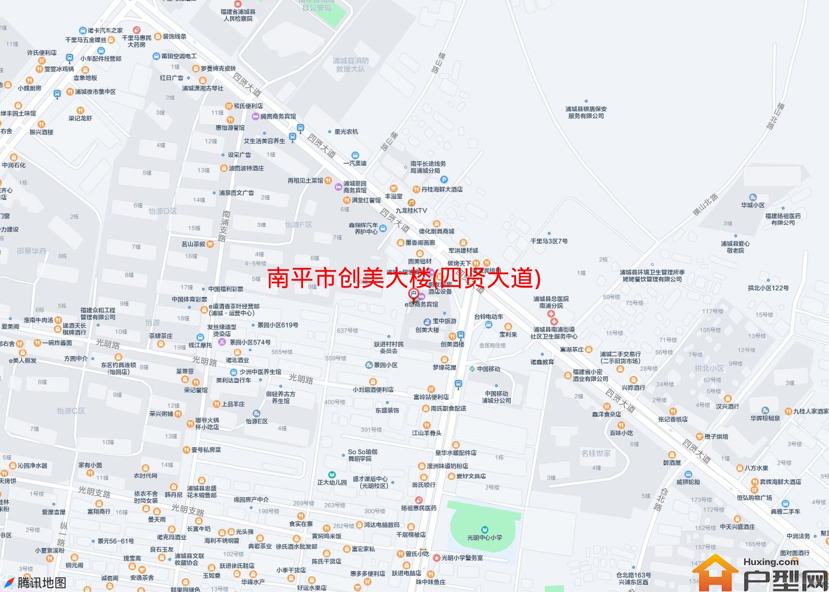 创美大楼(四贤大道)小区 - 户型网