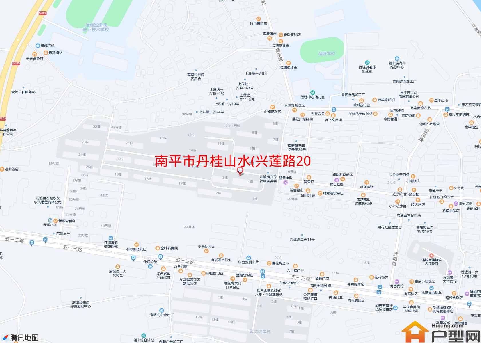 丹桂山水(兴莲路200号)小区 - 户型网