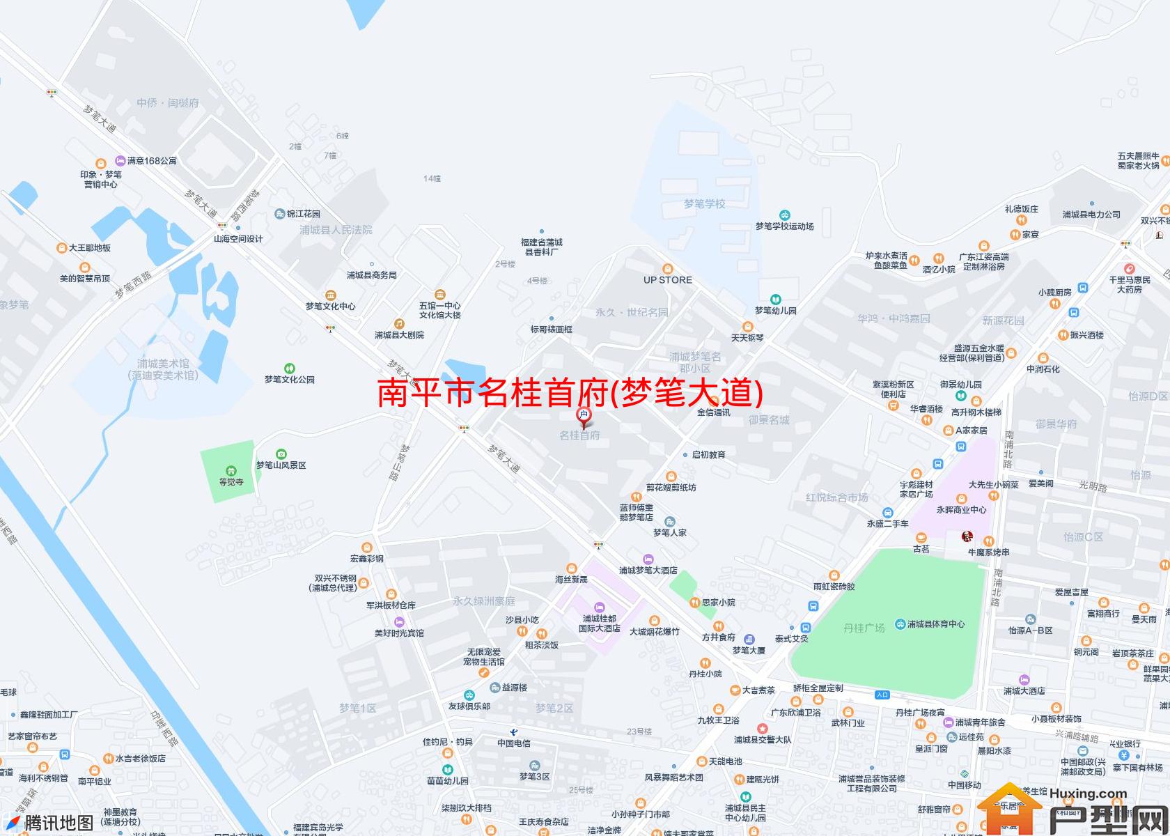 名桂首府(梦笔大道)小区 - 户型网