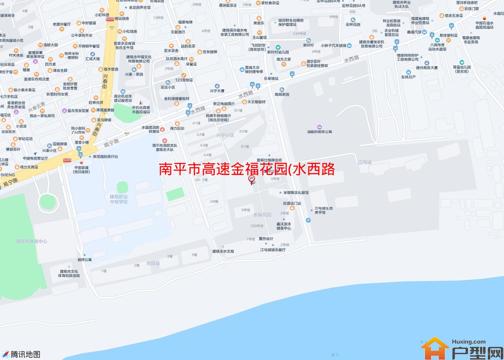 高速金福花园(水西路)小区 - 户型网
