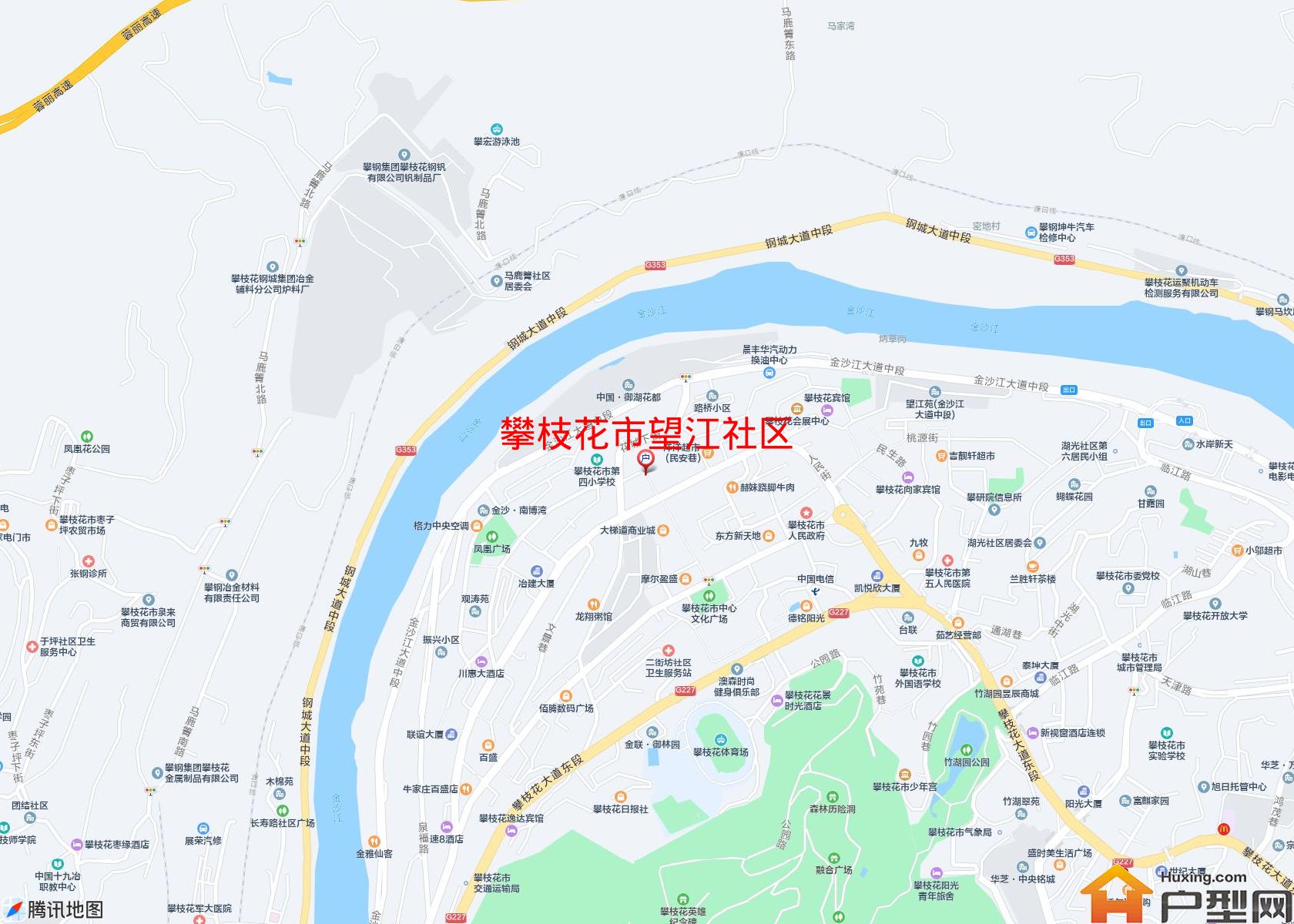 望江社区小区 - 户型网