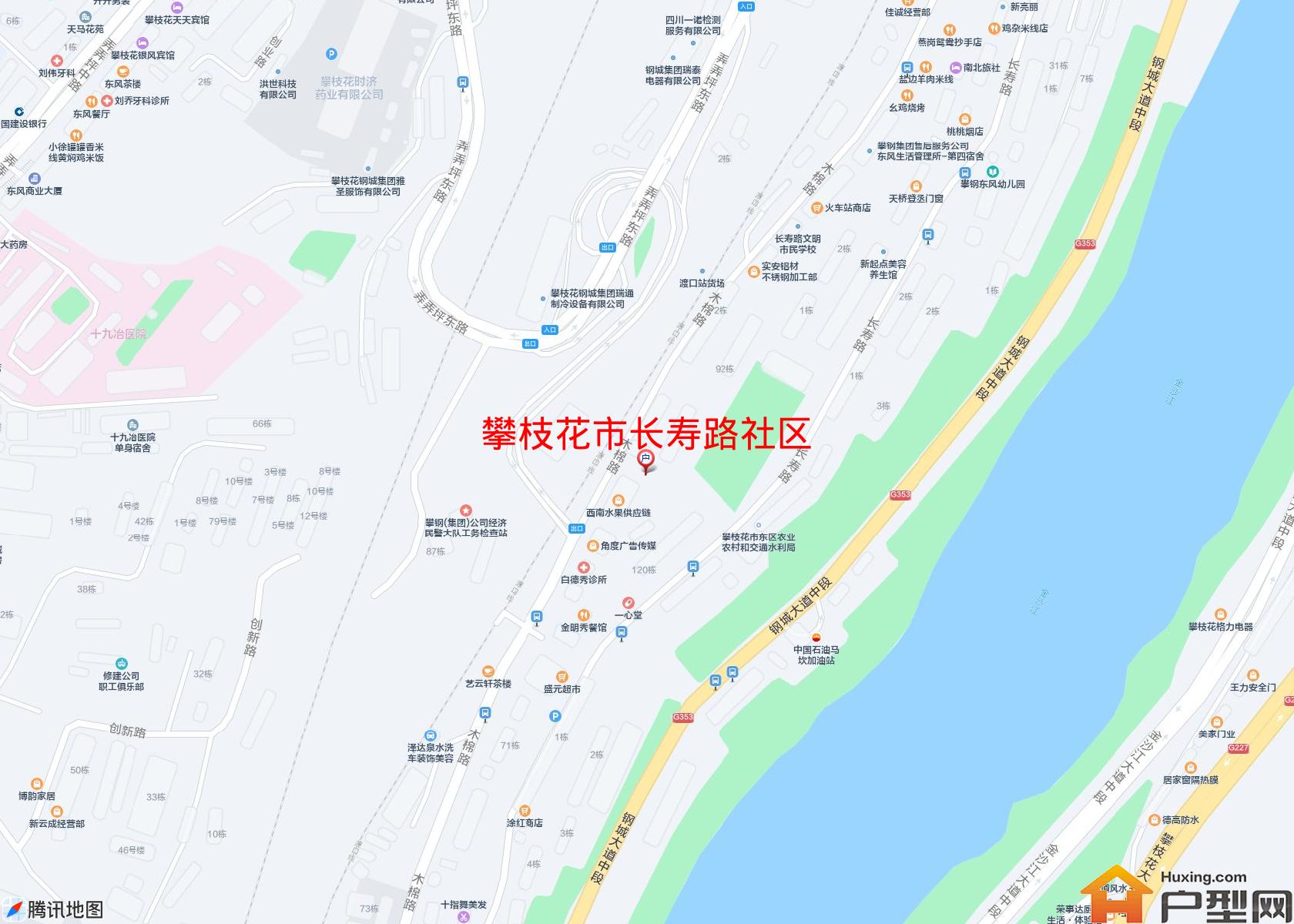 长寿路社区小区 - 户型网