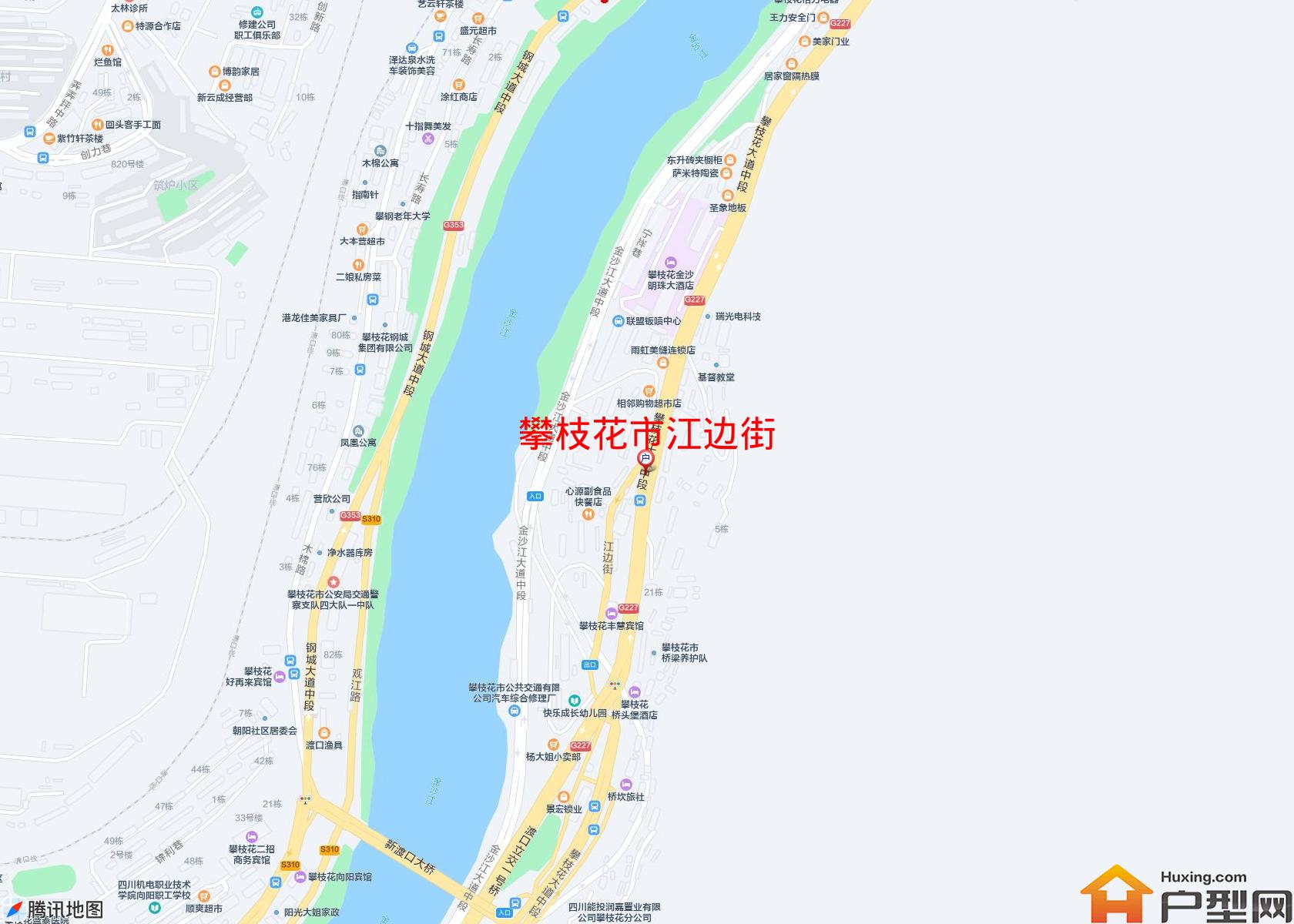 江边街小区 - 户型网