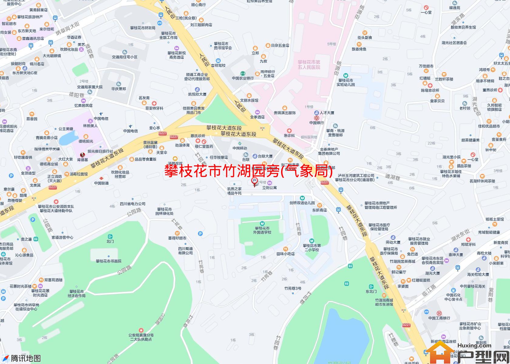 竹湖园旁(气象局)小区 - 户型网