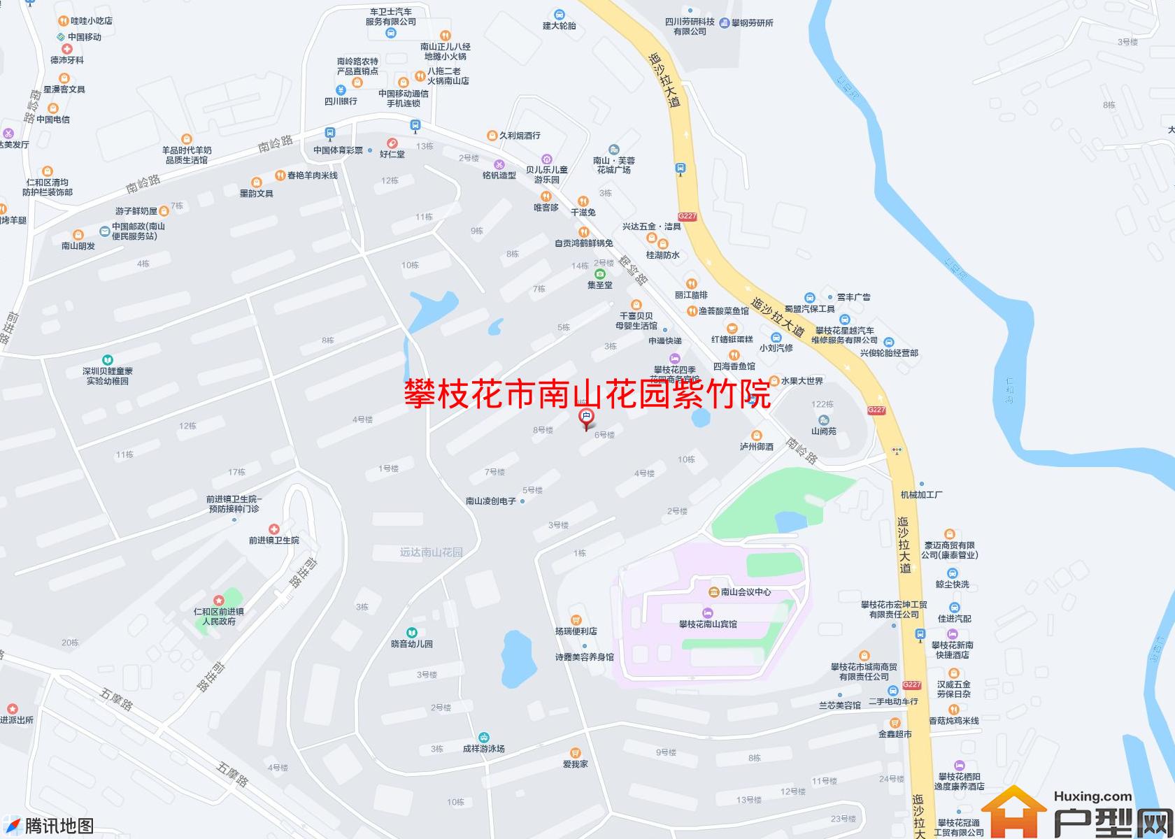 南山花园紫竹院小区 - 户型网