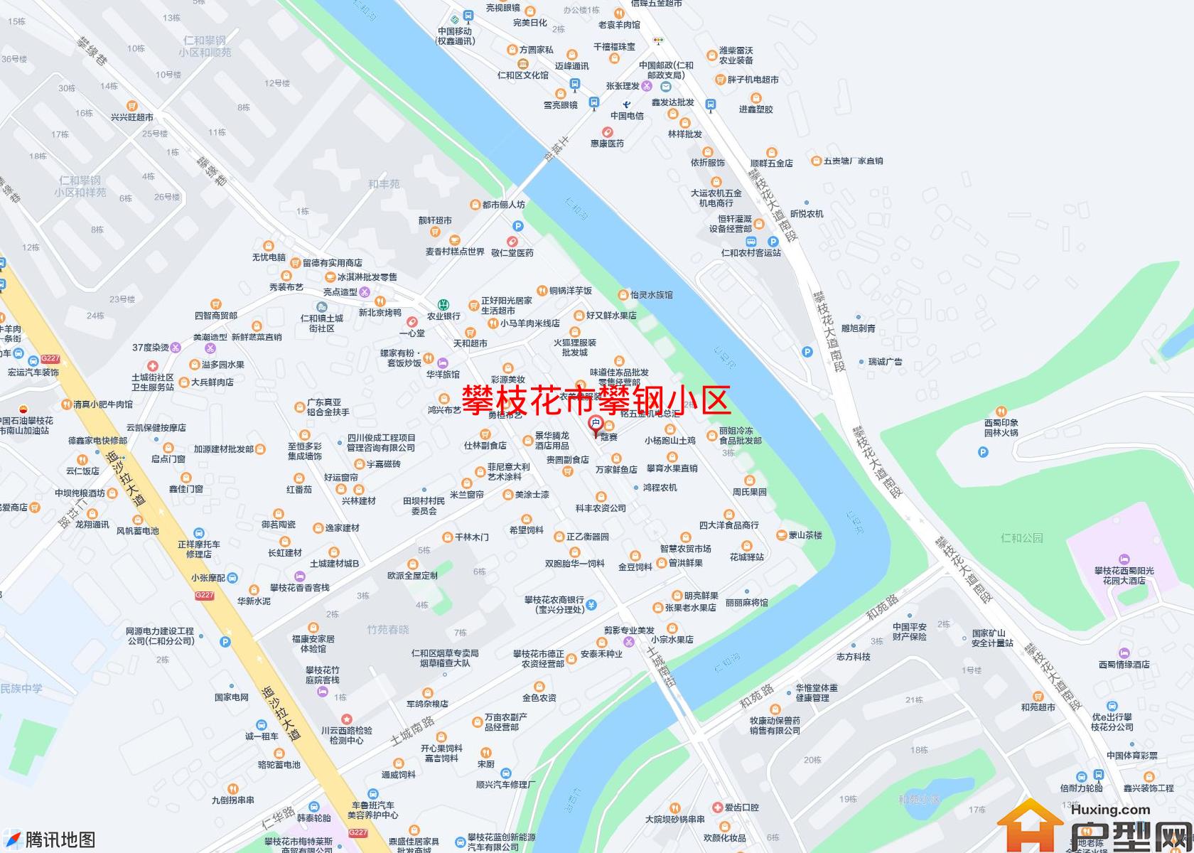 攀钢小区小区 - 户型网