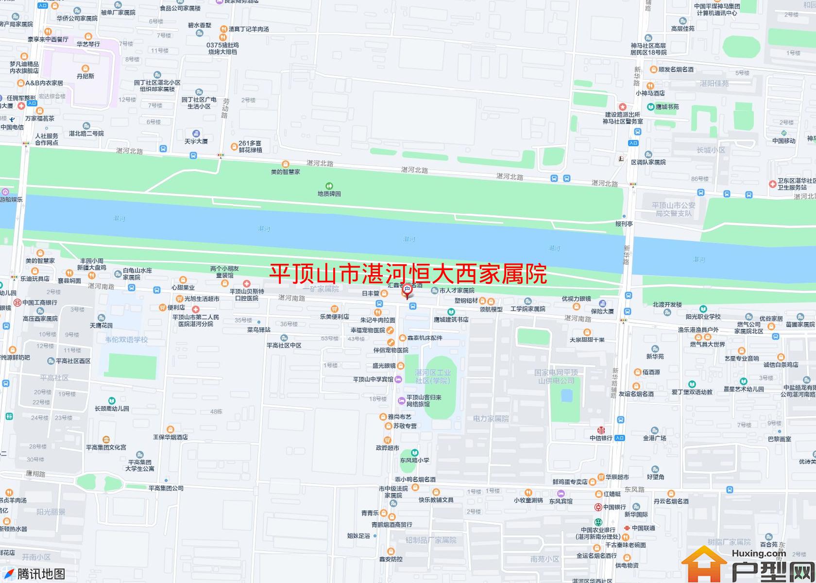 湛河恒大西家属院小区 - 户型网