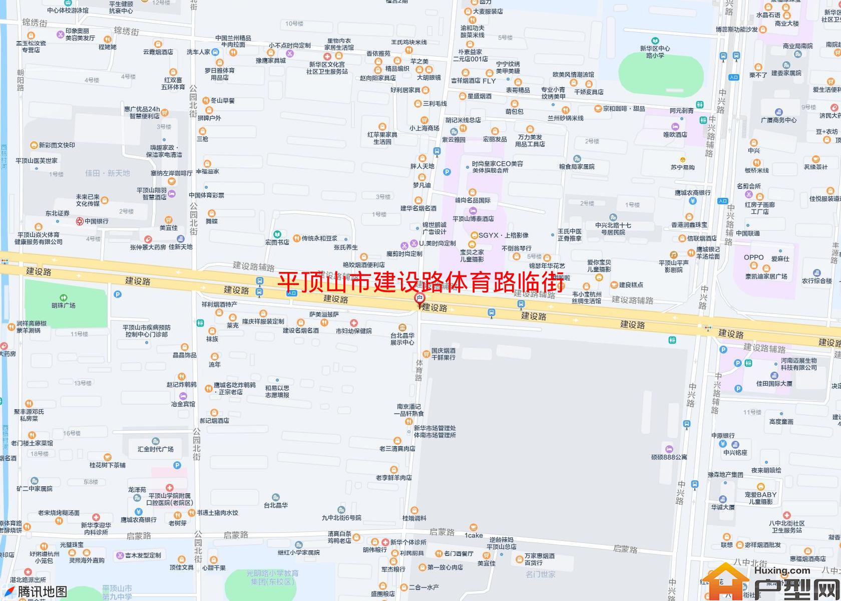 建设路体育路临街小区 - 户型网