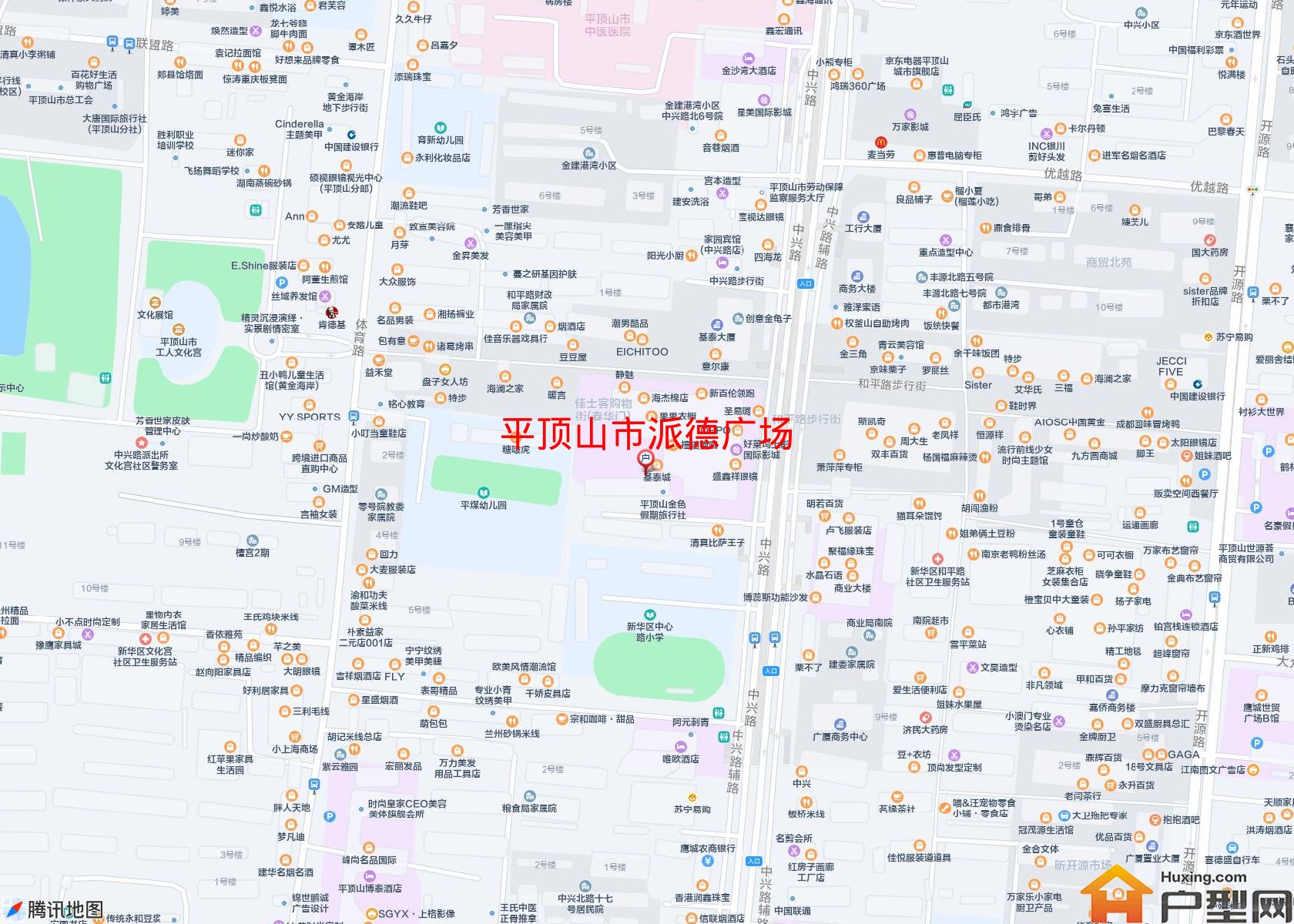 派德广场小区 - 户型网