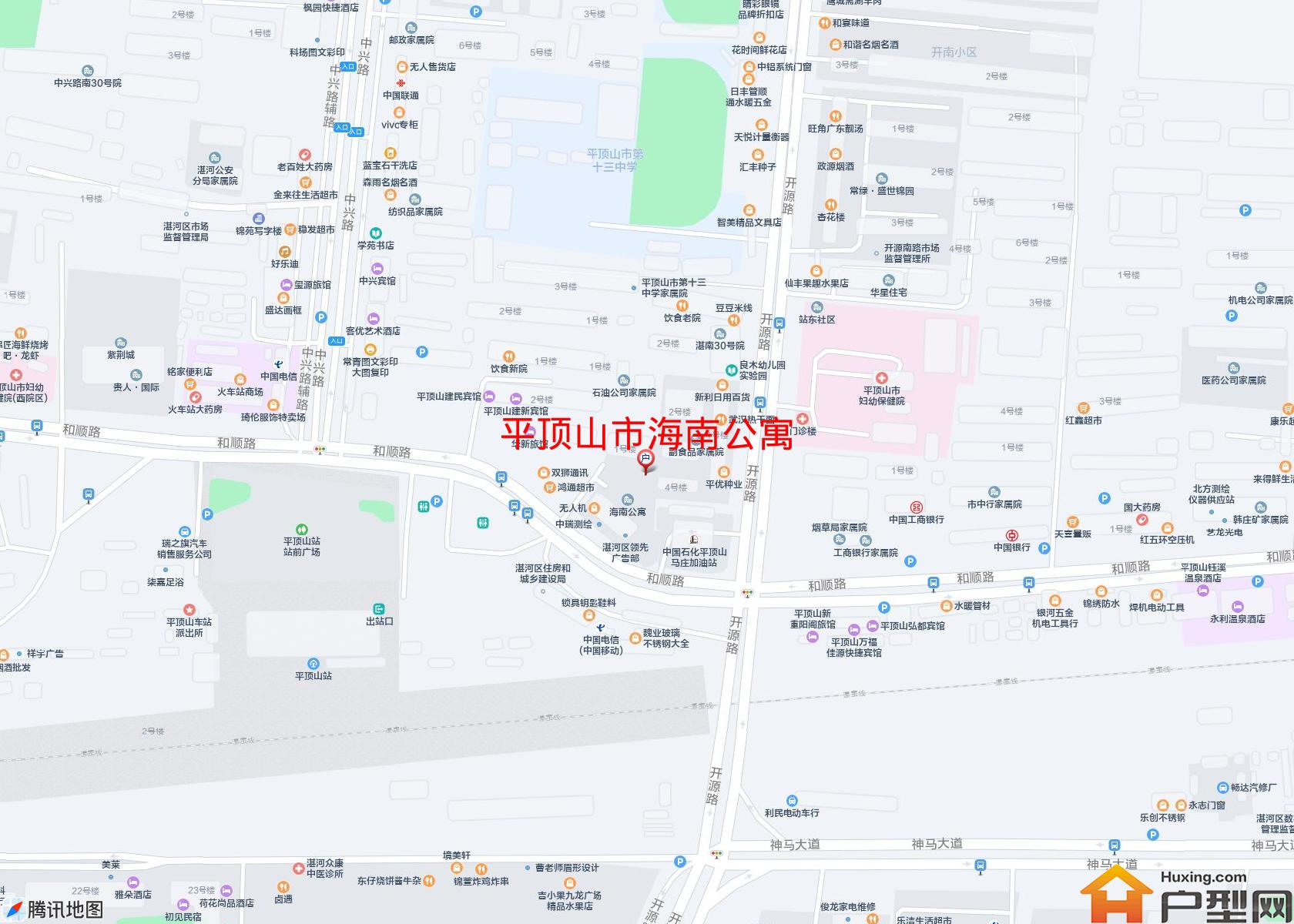 海南公寓小区 - 户型网