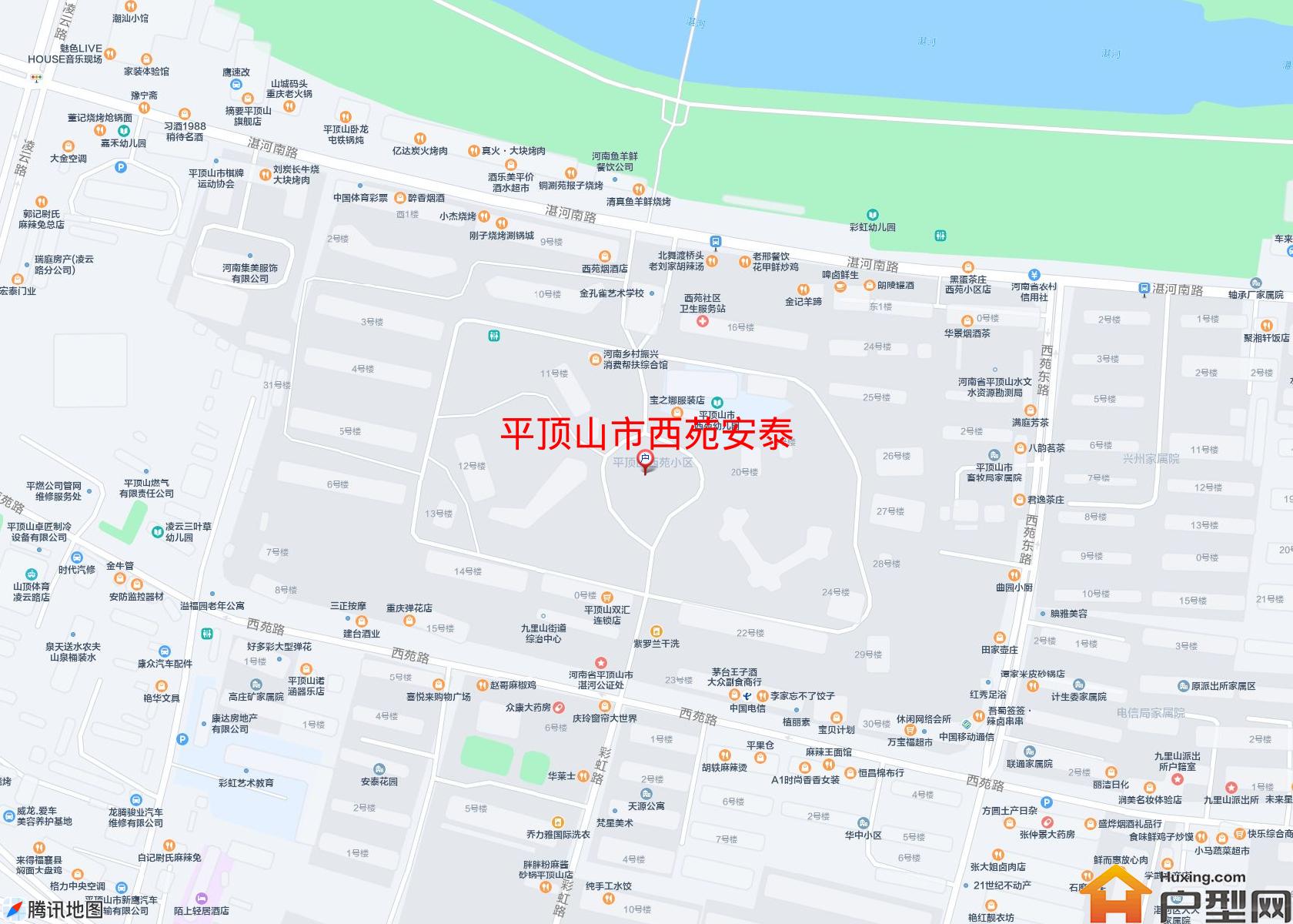 西苑安泰小区 - 户型网