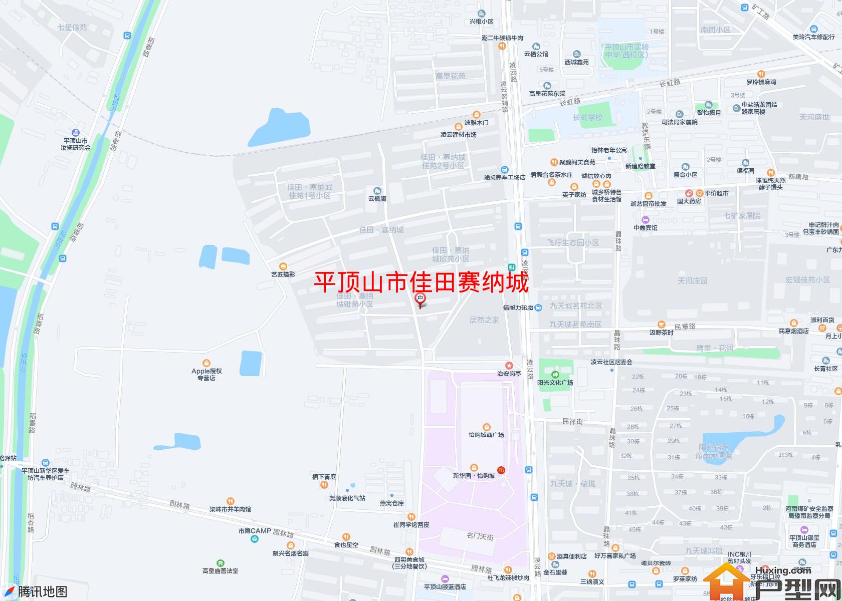 佳田赛纳城小区 - 户型网