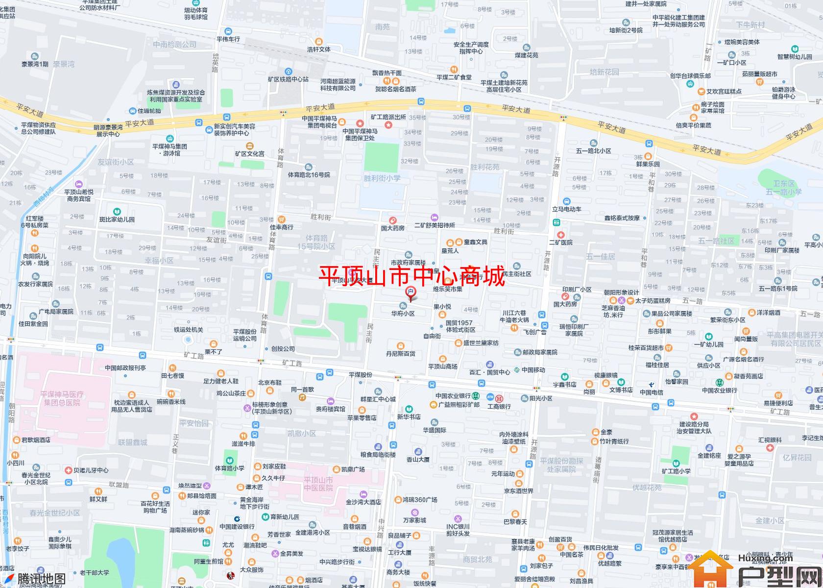 中心商城小区 - 户型网