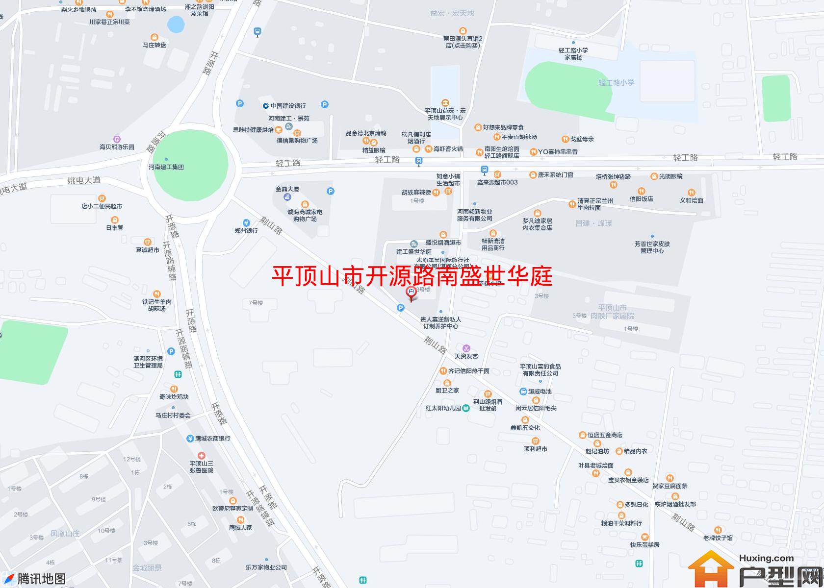 开源路南盛世华庭小区 - 户型网