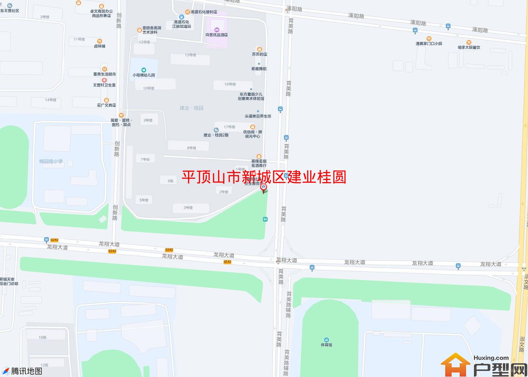 新城区建业桂圆小区 - 户型网