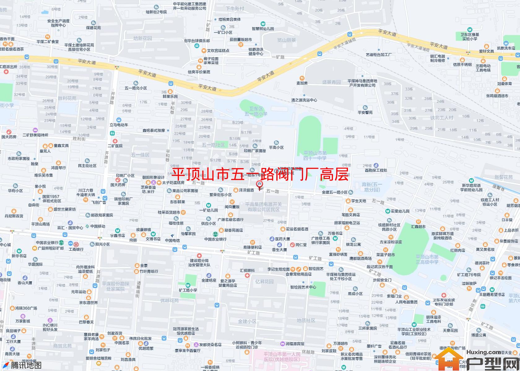 五一路阀门厂高层小区 - 户型网
