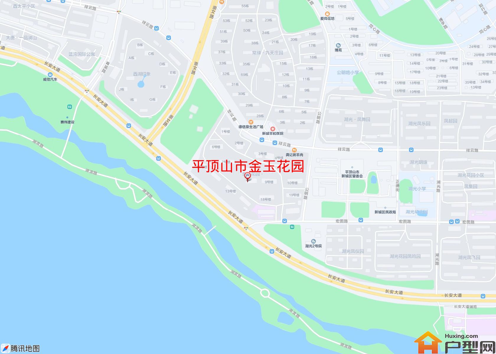 金玉花园小区 - 户型网