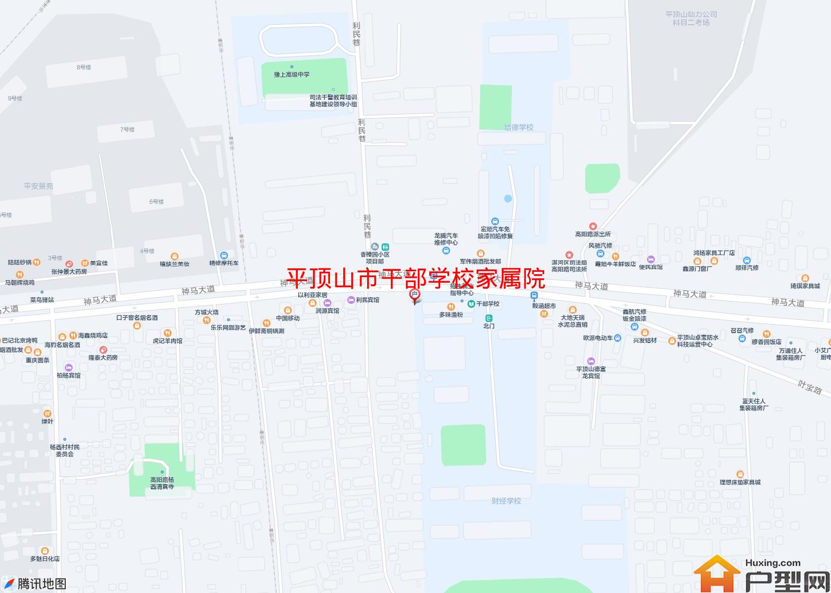 干部学校家属院小区 - 户型网