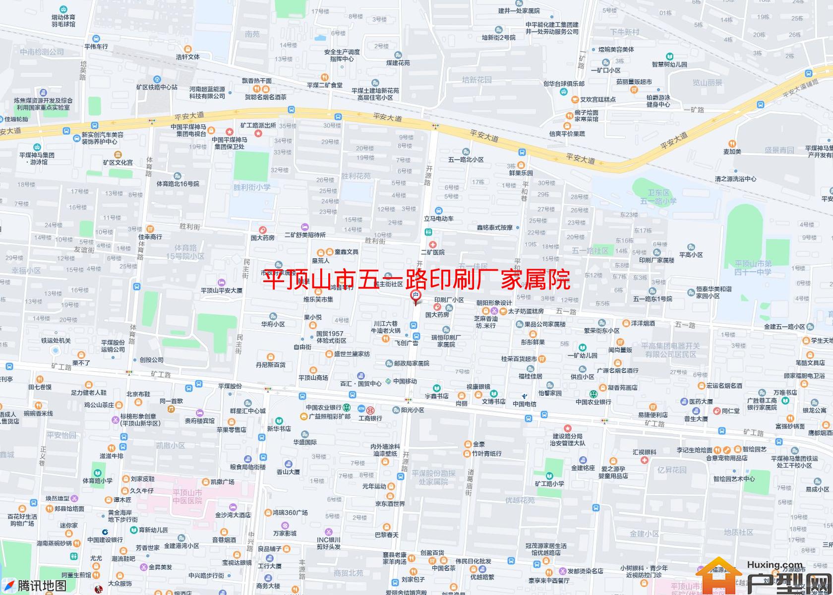 五一路印刷厂家属院小区 - 户型网