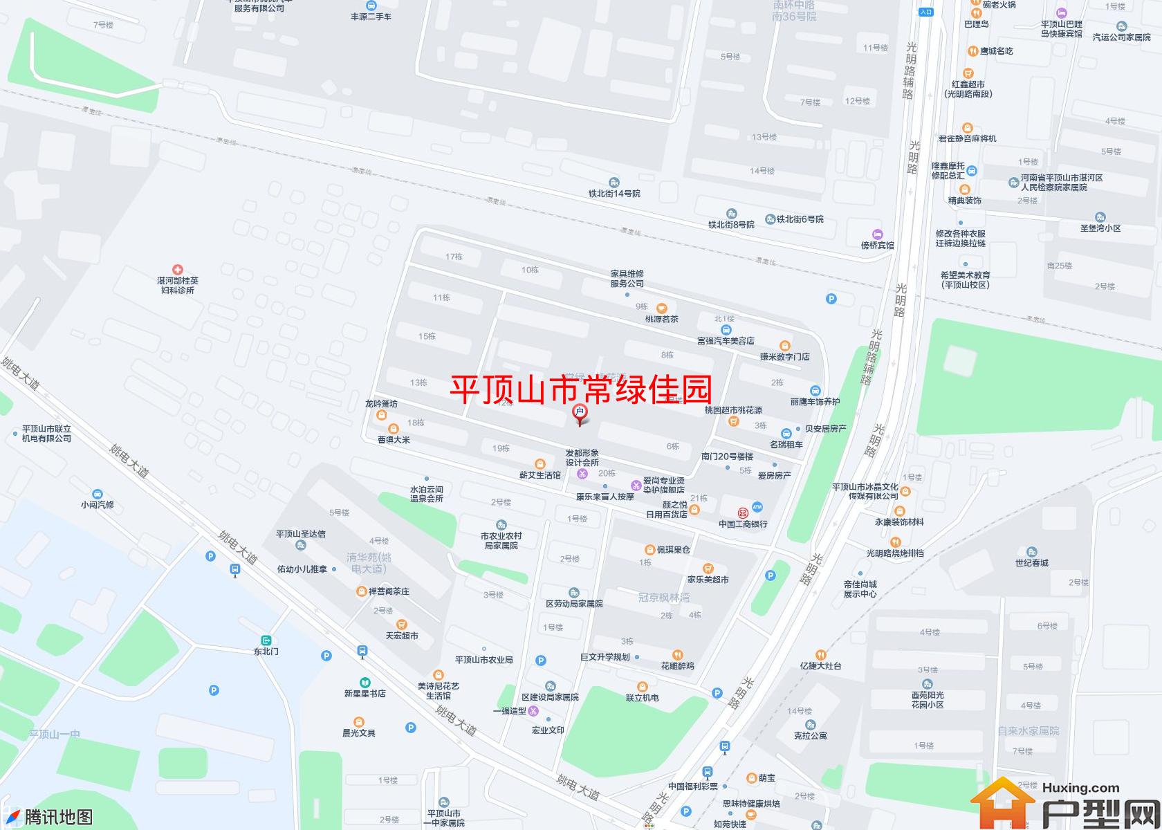 常绿佳园小区 - 户型网