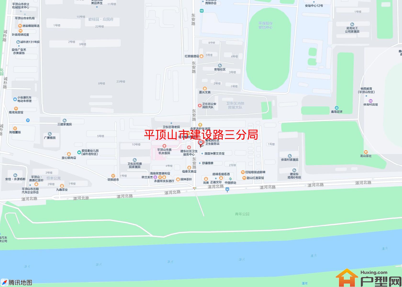 建设路三分局小区 - 户型网