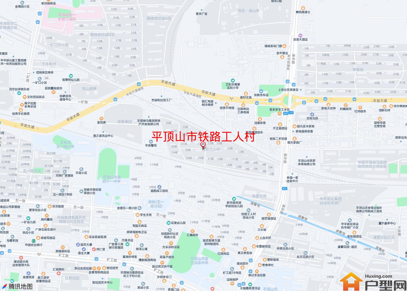 铁路工人村小区 - 户型网