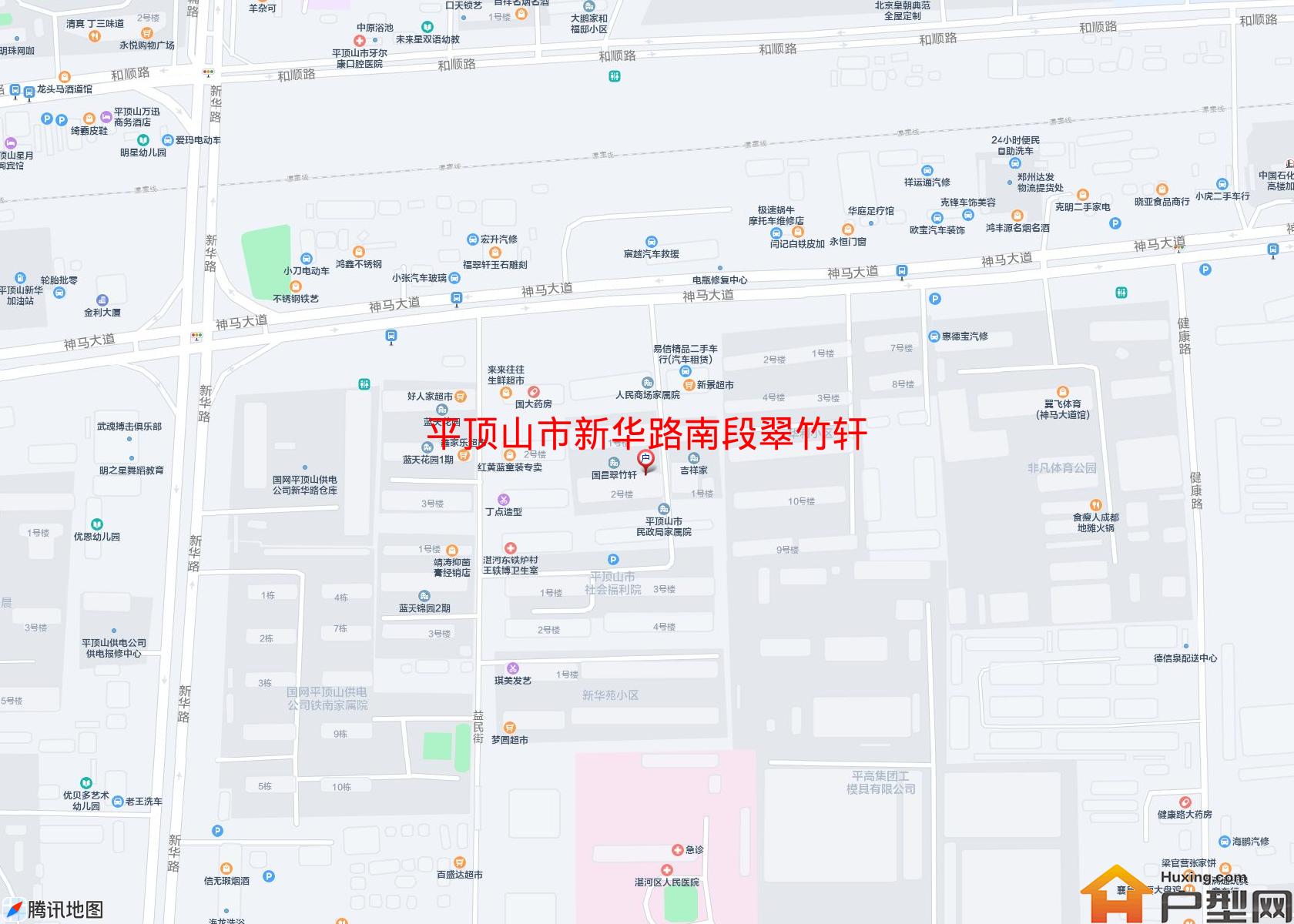 新华路南段翠竹轩小区 - 户型网