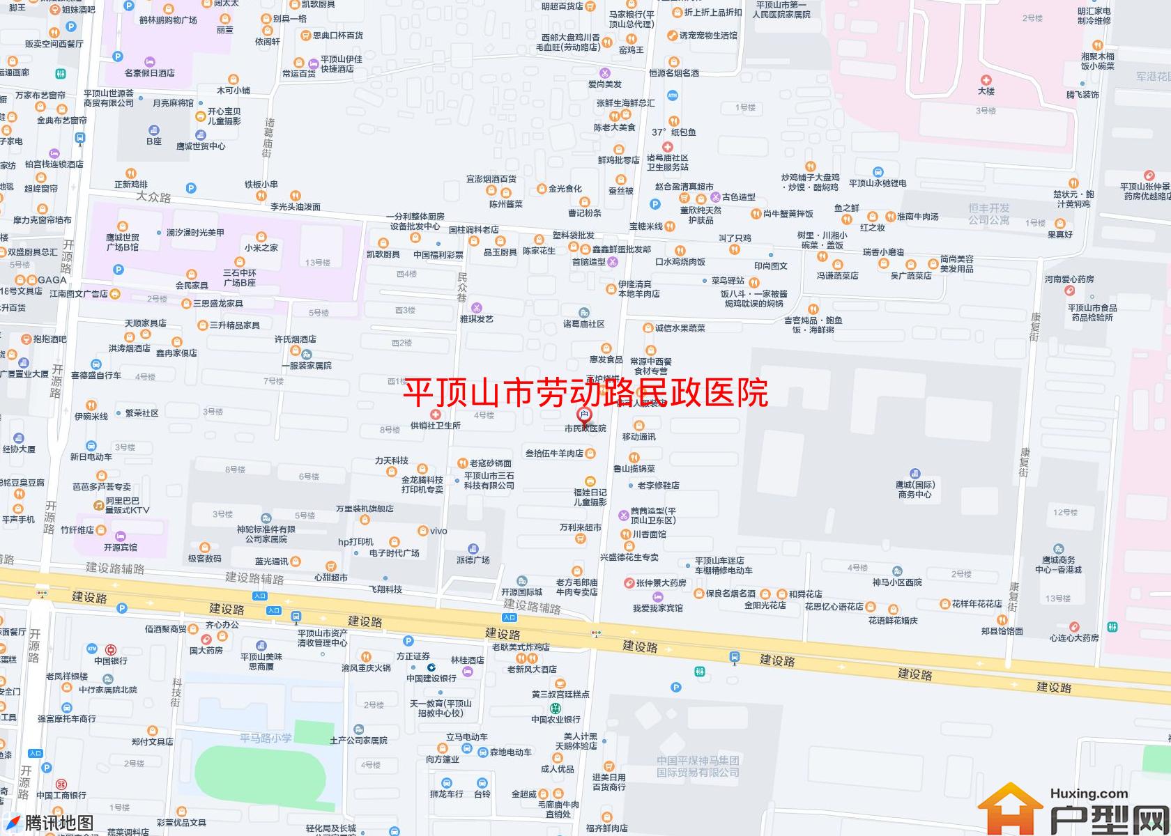 劳动路民政医院小区 - 户型网
