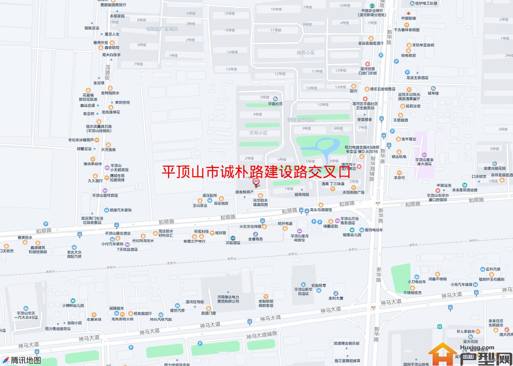 诚朴路建设路交叉口小区 - 户型网