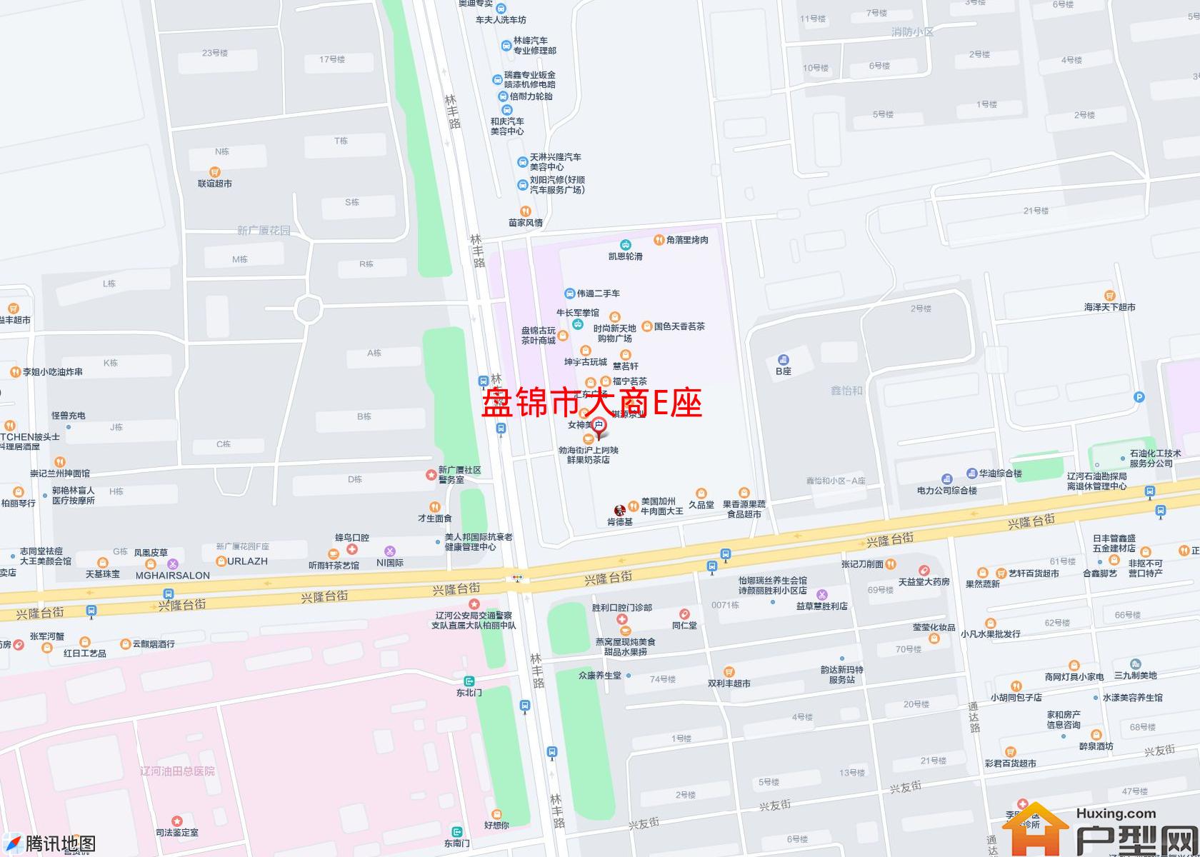 大商E座小区 - 户型网
