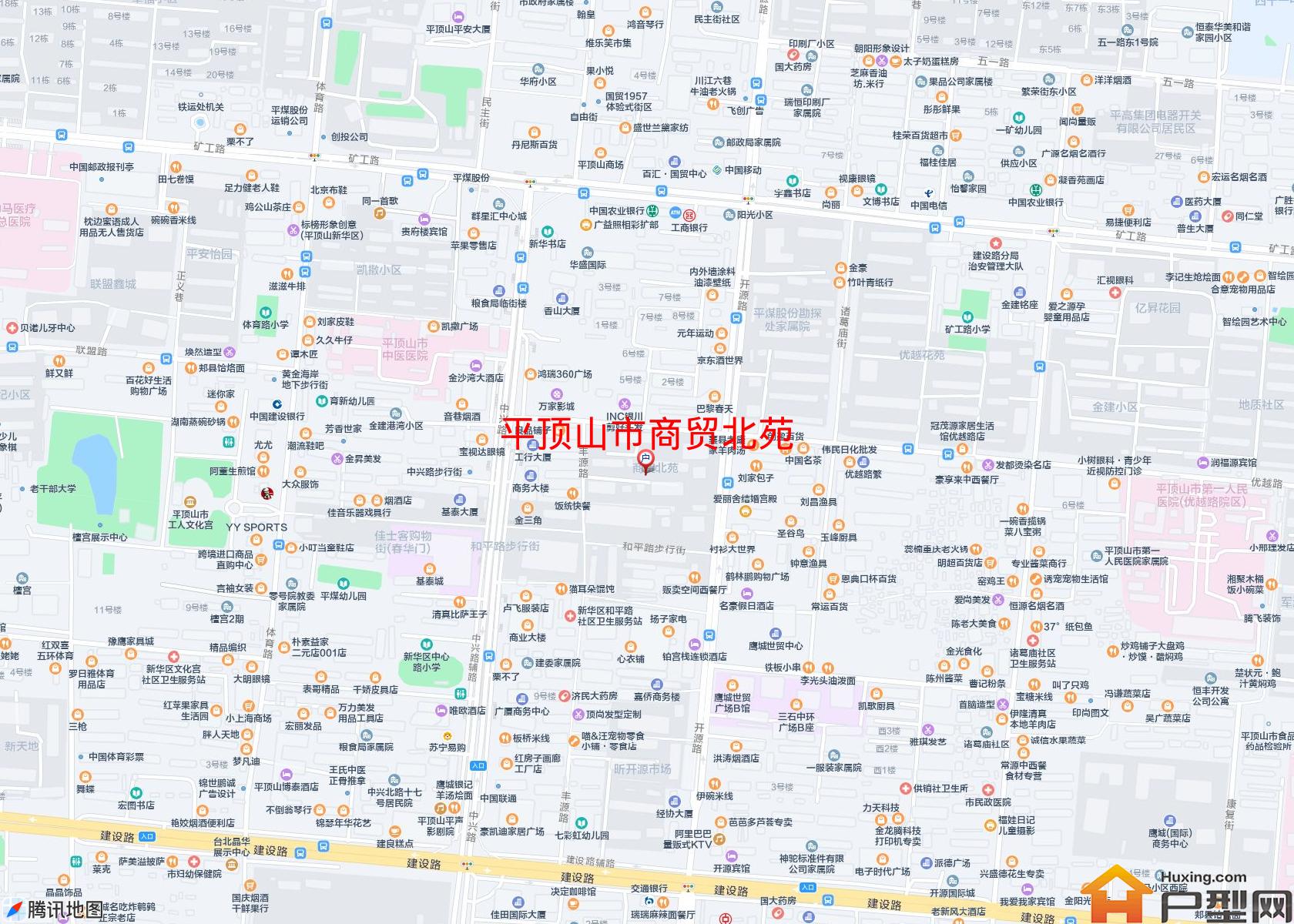 商贸北苑小区 - 户型网