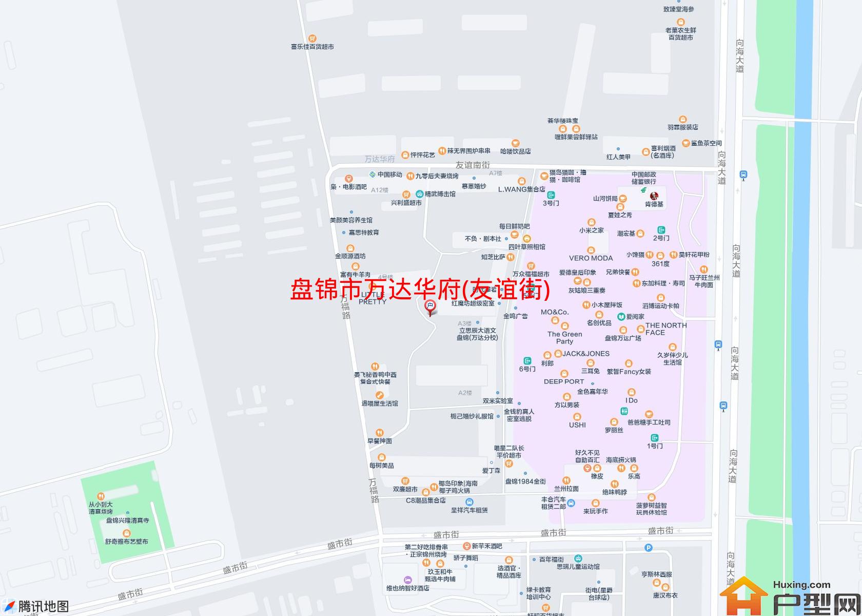 万达华府(友谊街)小区 - 户型网