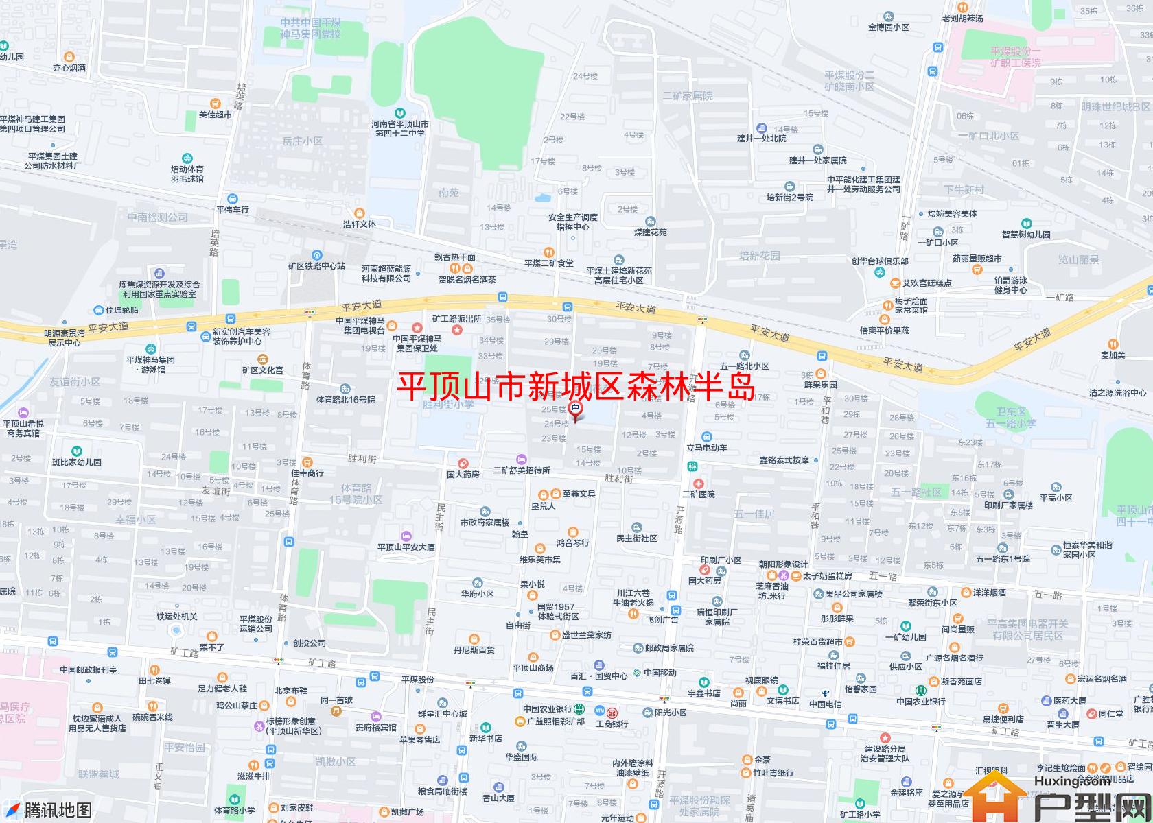 新城区森林半岛小区 - 户型网