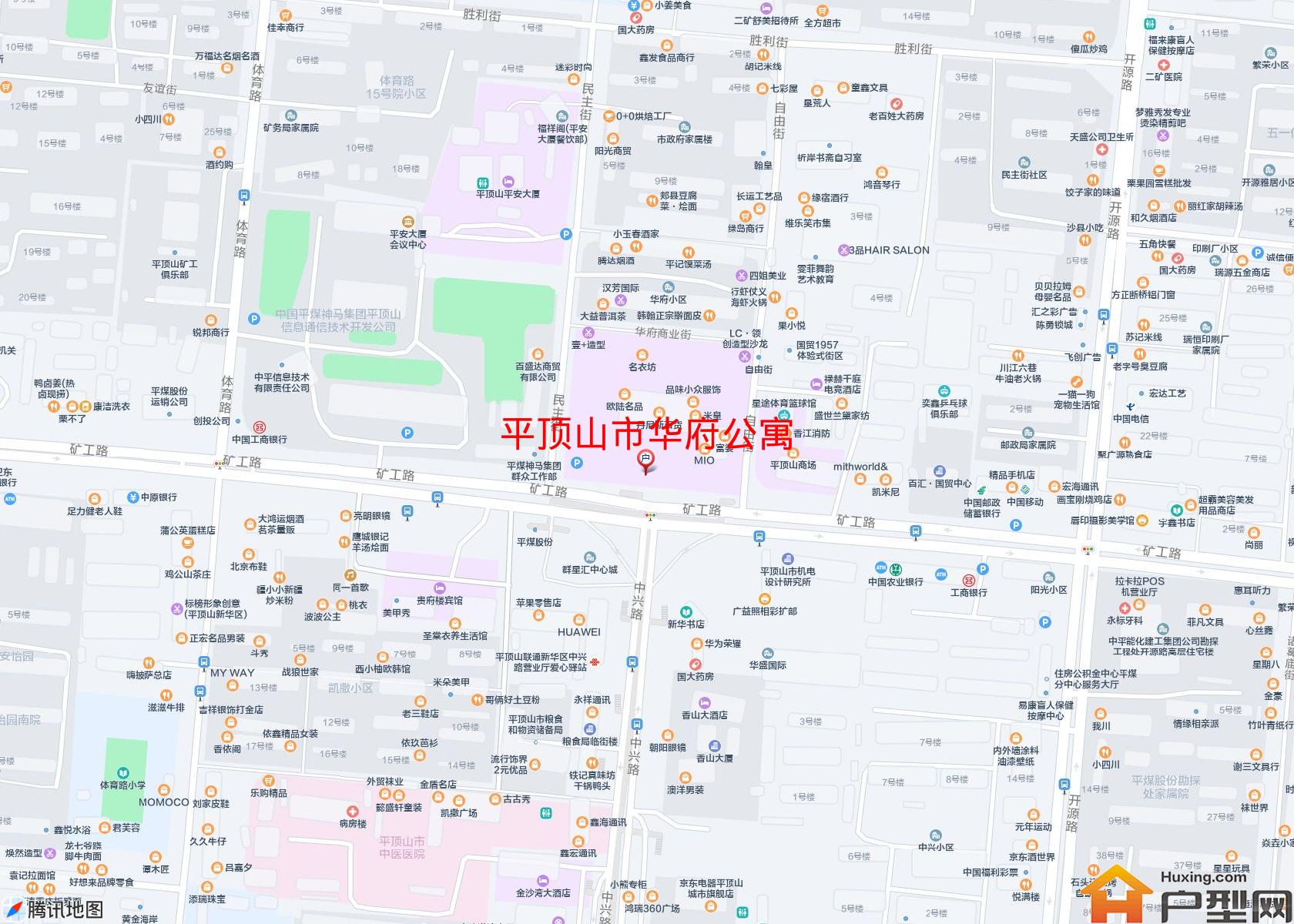 华府公寓小区 - 户型网
