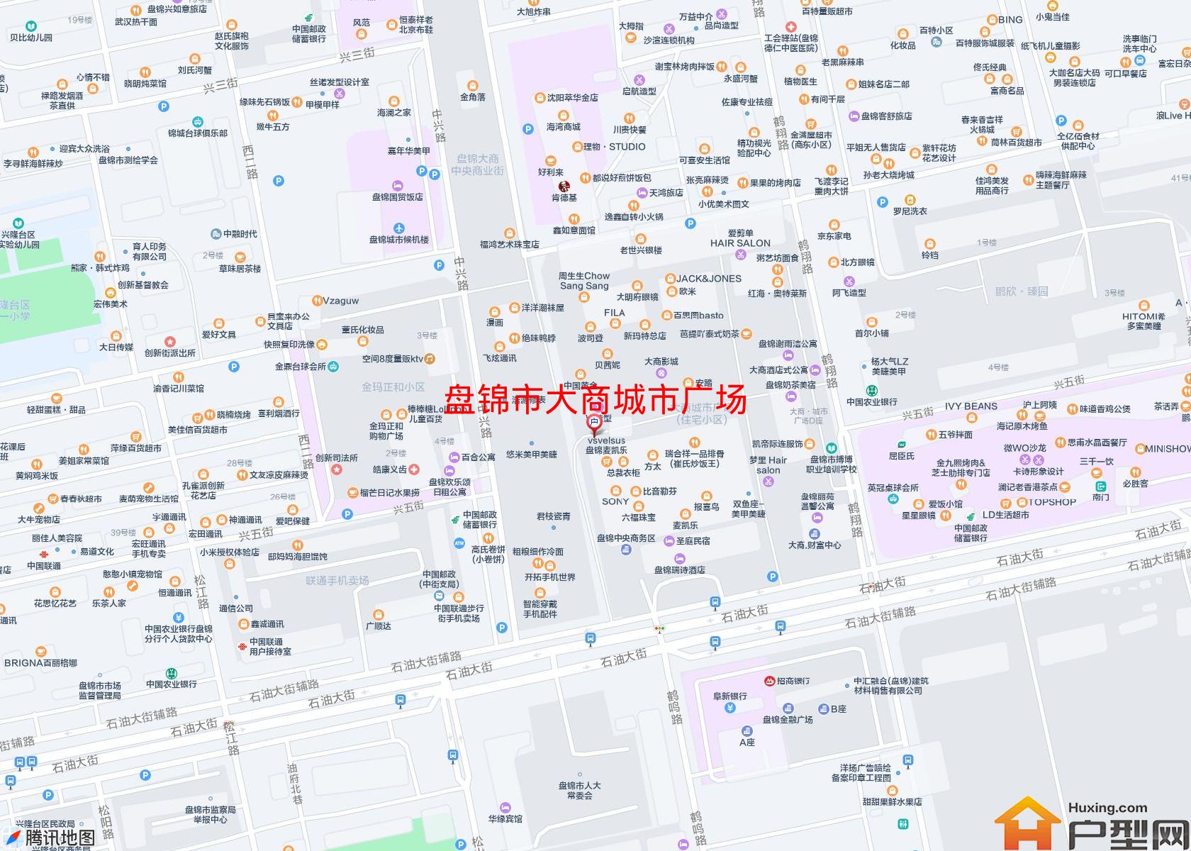 大商城市广场小区 - 户型网